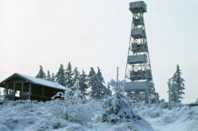 Der Raabeturm im Winter