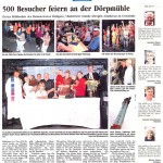 500 Besucher feiern an der Dörpmühle