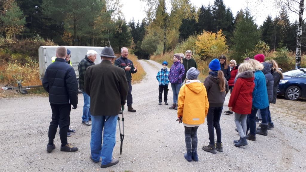 22.10.2021: Pflege Heidefläche