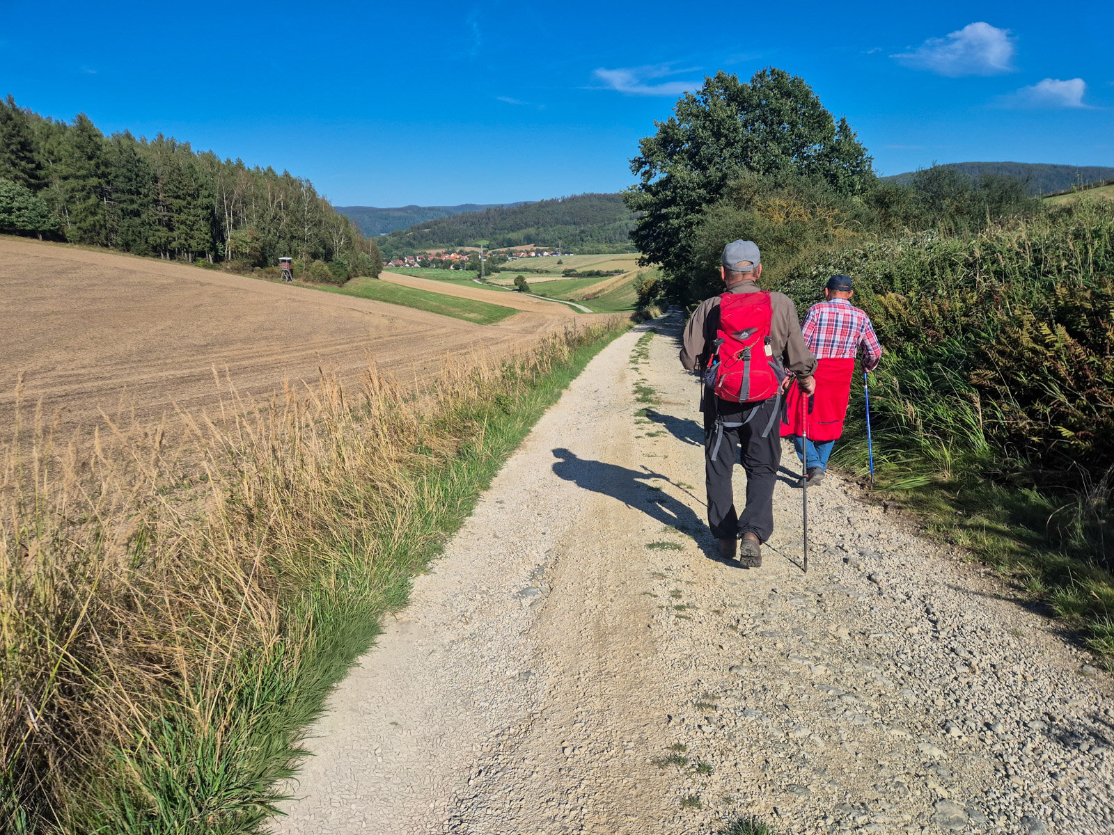 Delligsen kommt auf dem Heimweg in Sicht