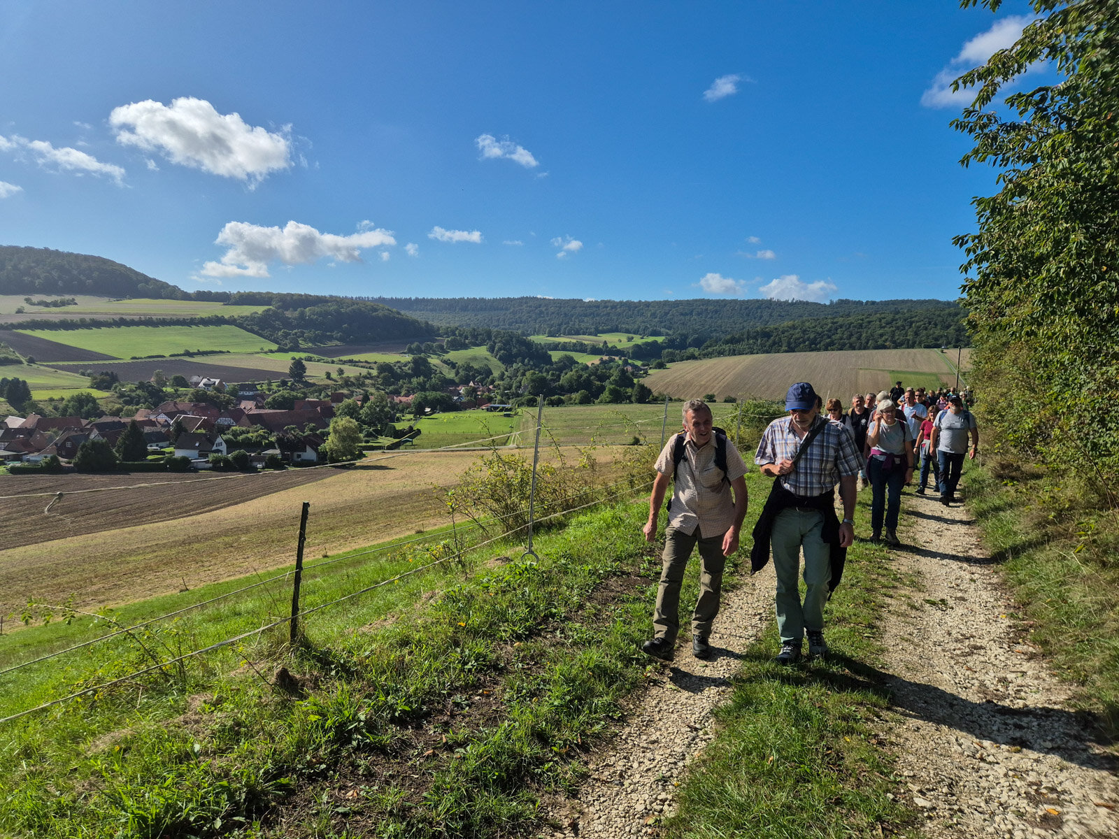 Aufstieg zum kleinen Idtberg