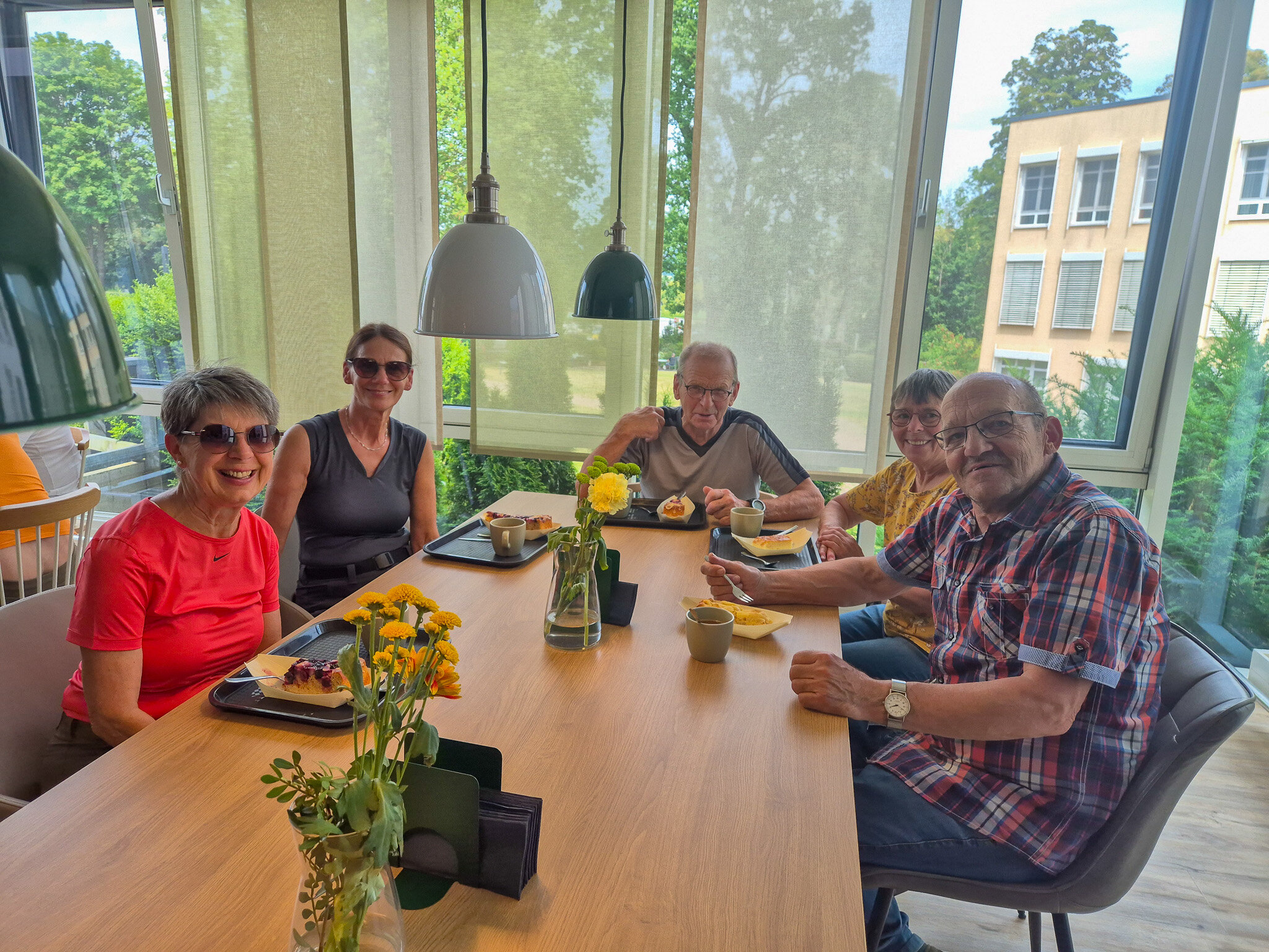 Abschluss im Café Lindenblatt