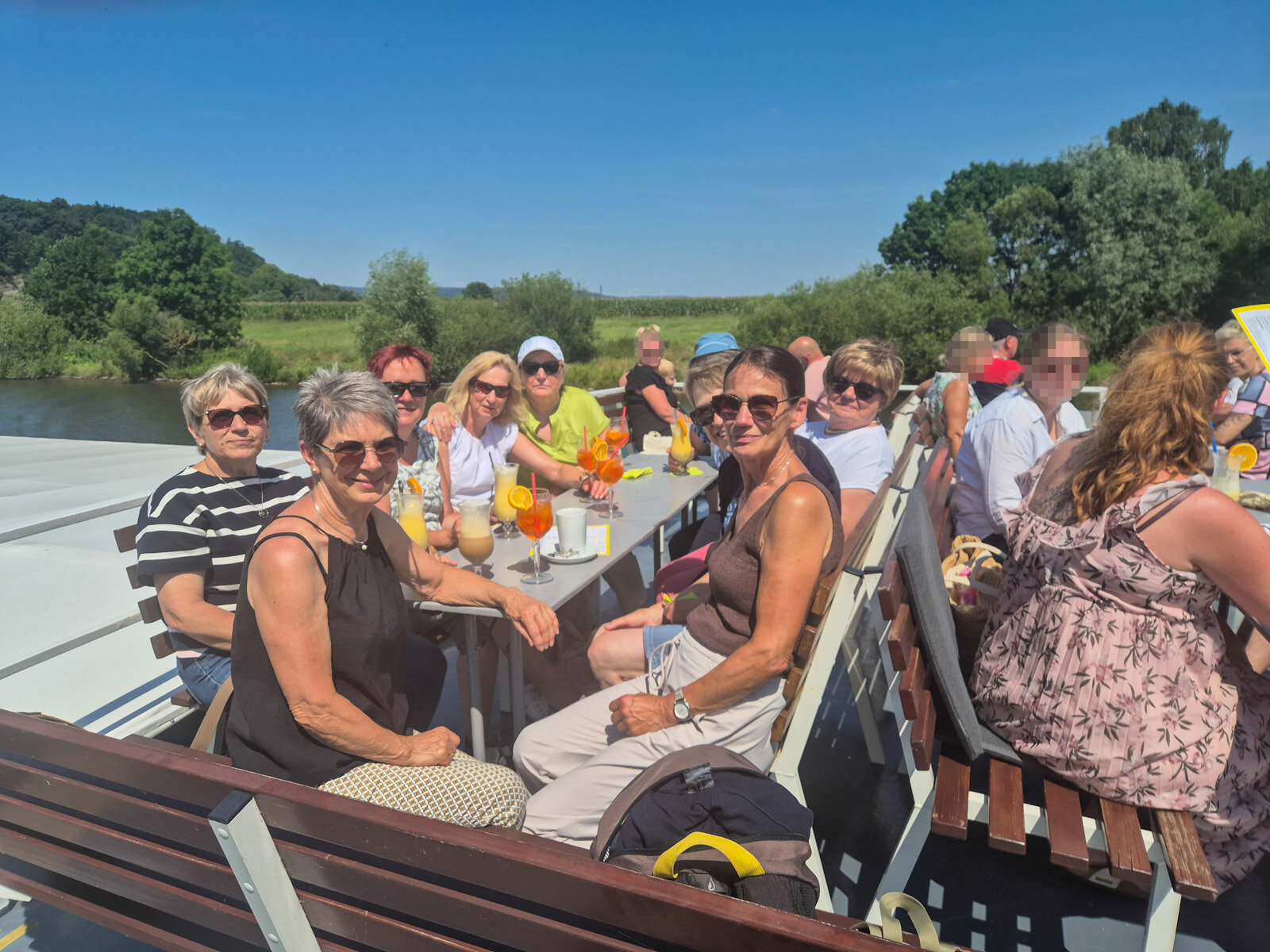 Auf dem Weserschiff