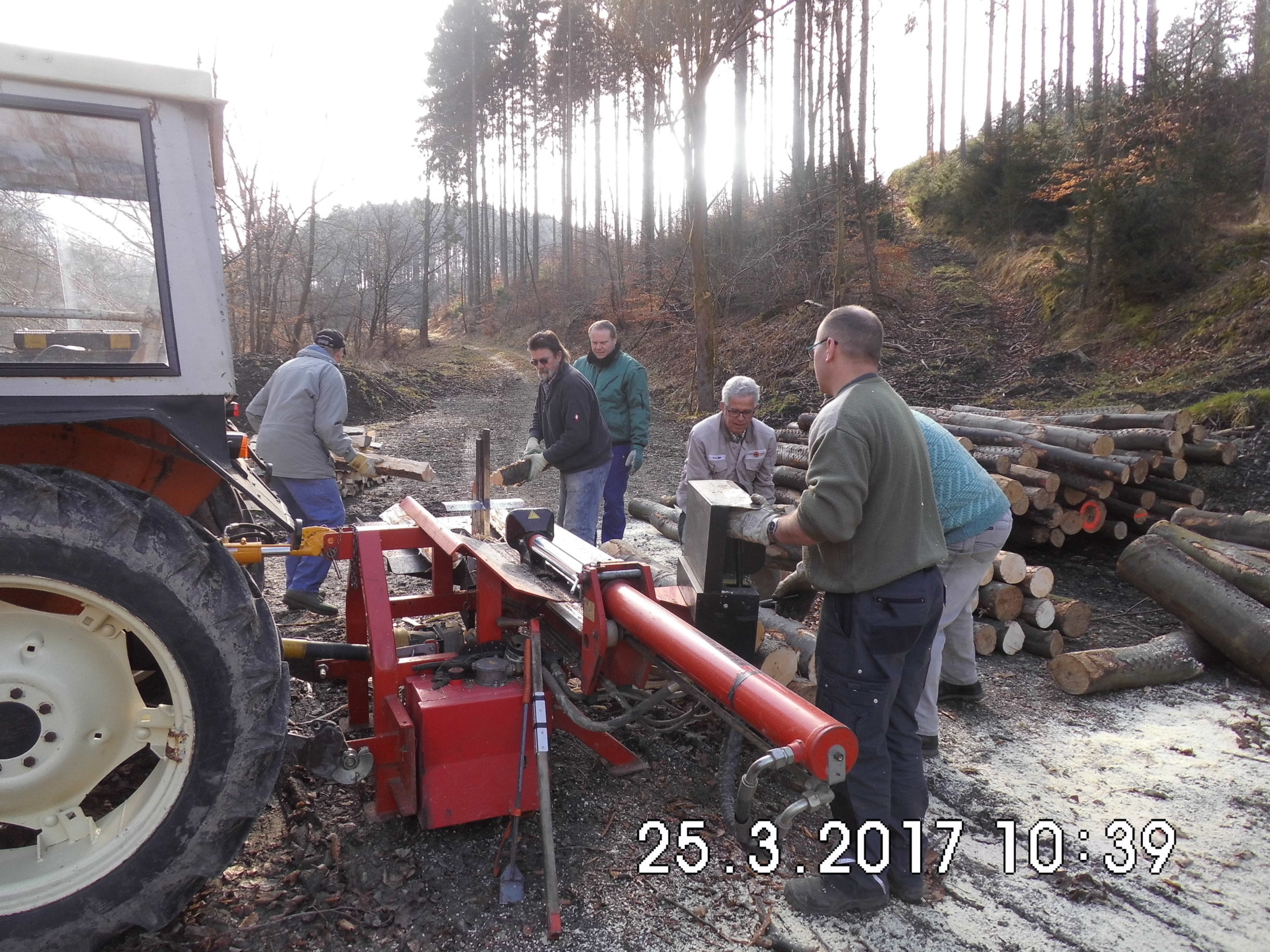 23.04.2017: Meilerbau