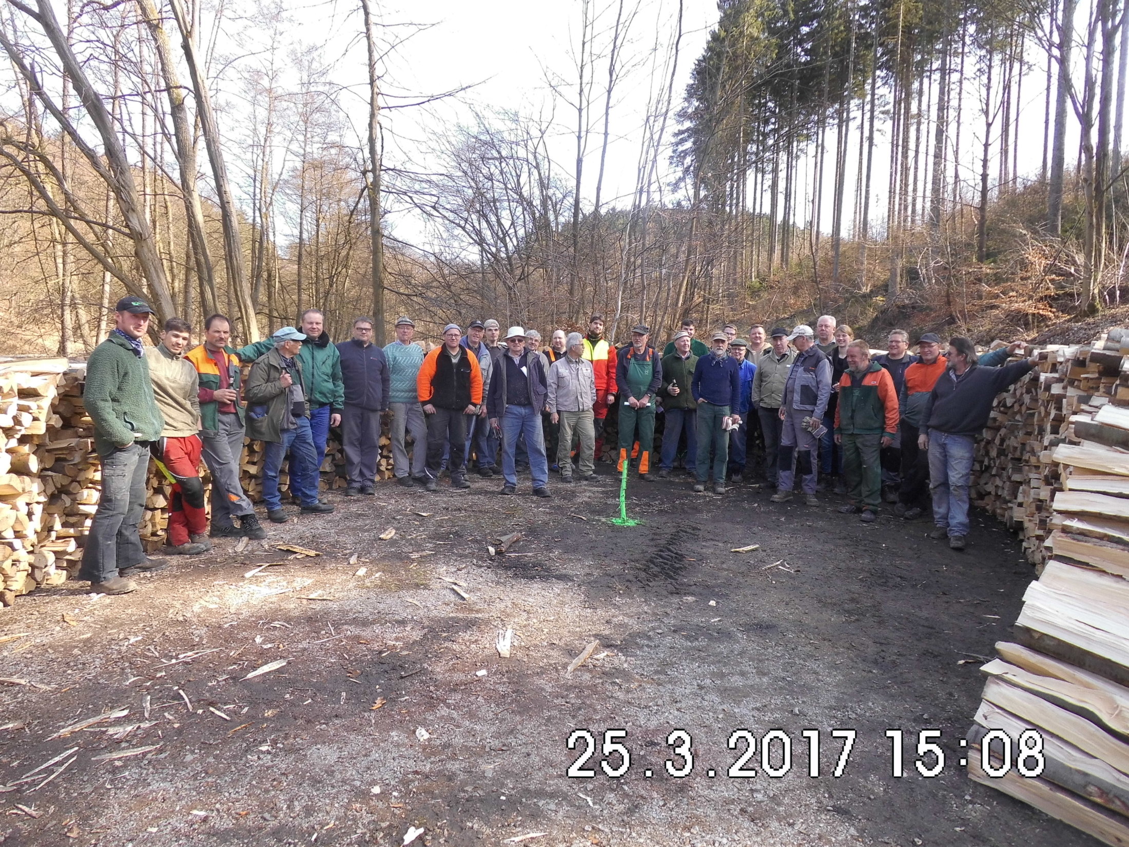 23.04.2017: Meilerbau