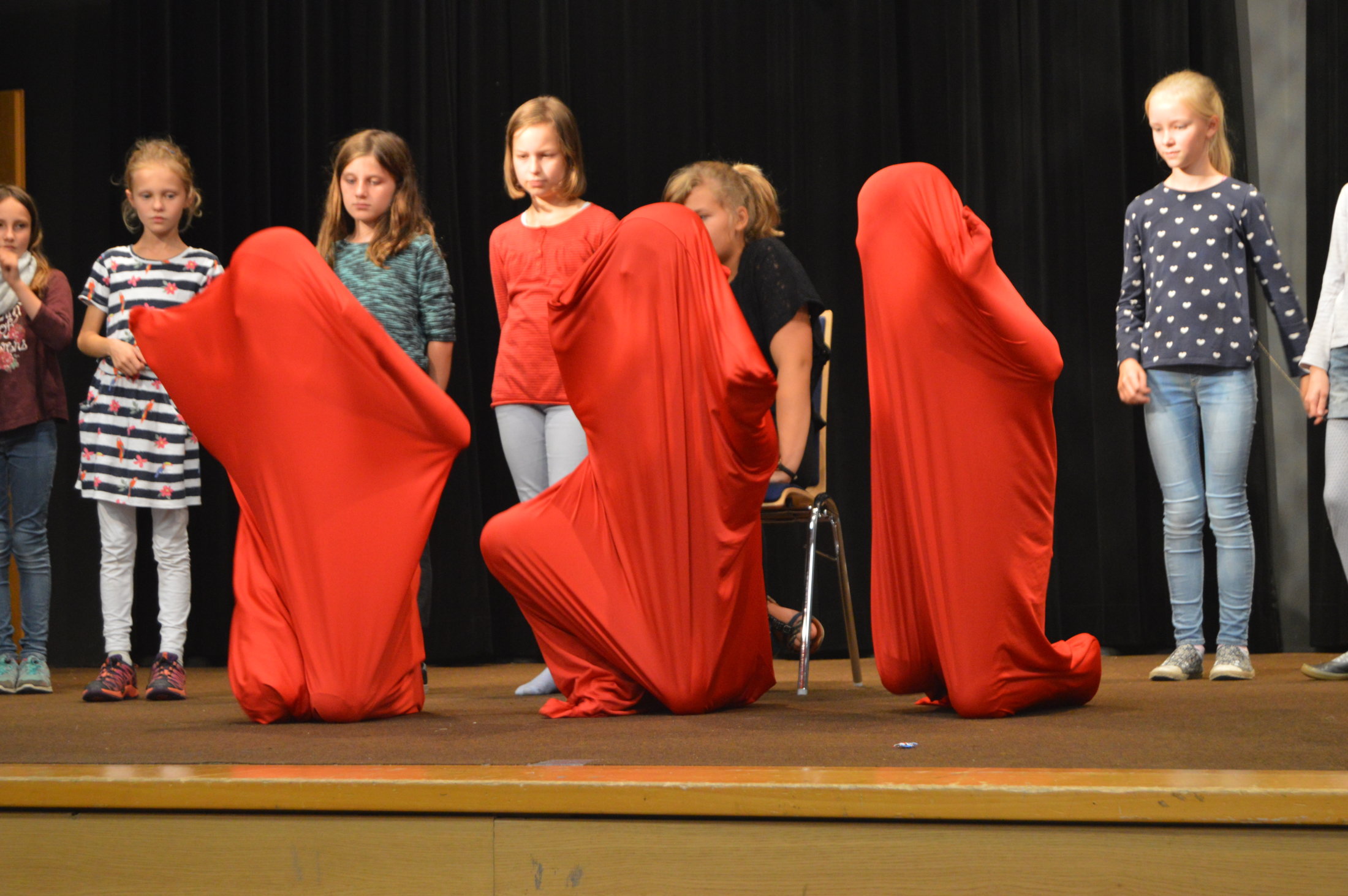 10.2017: Proben Kindertheater Musical "Nebelkind"