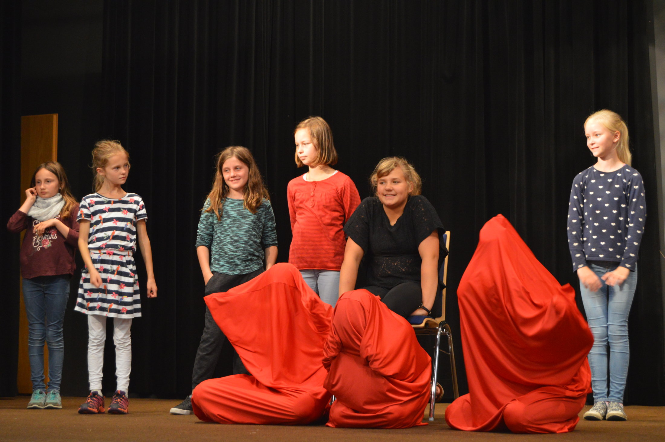 10.2017: Proben Kindertheater Musical "Nebelkind"