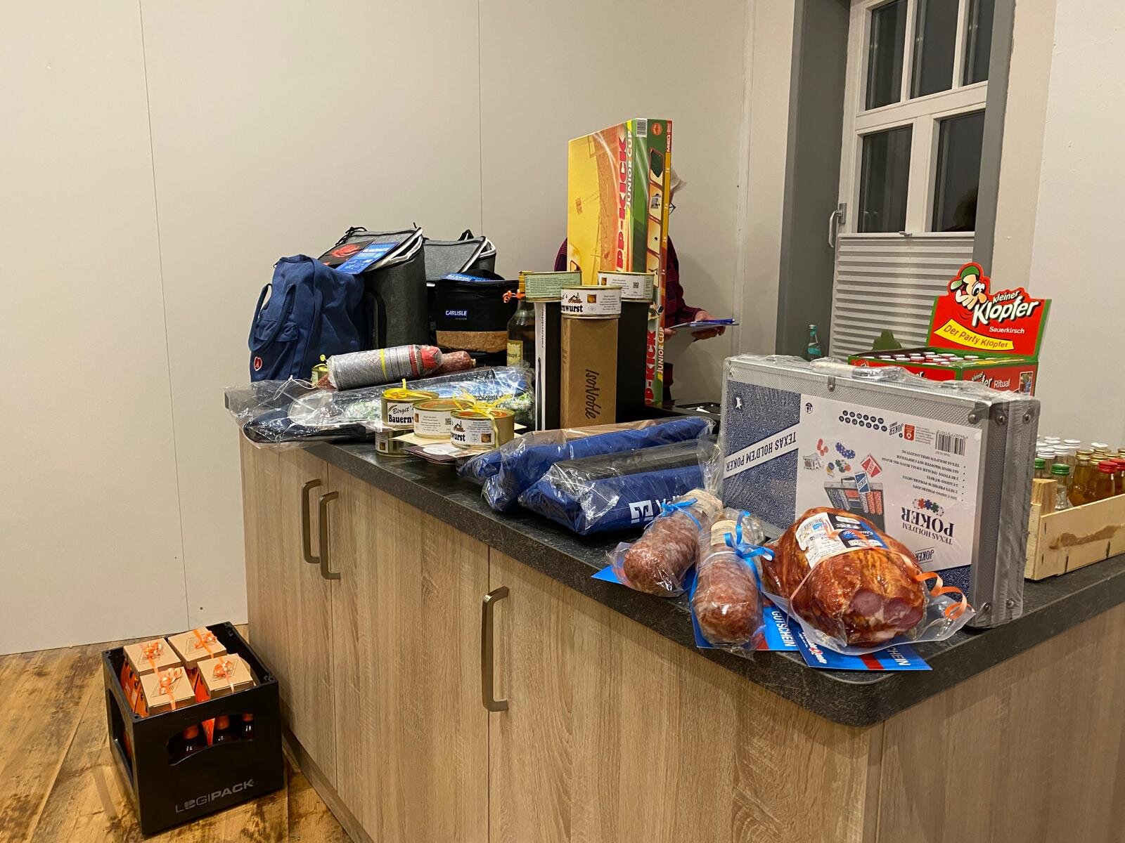 Dank vieler Sponsoren gab es für jeden Teilnehmenden einen Preis