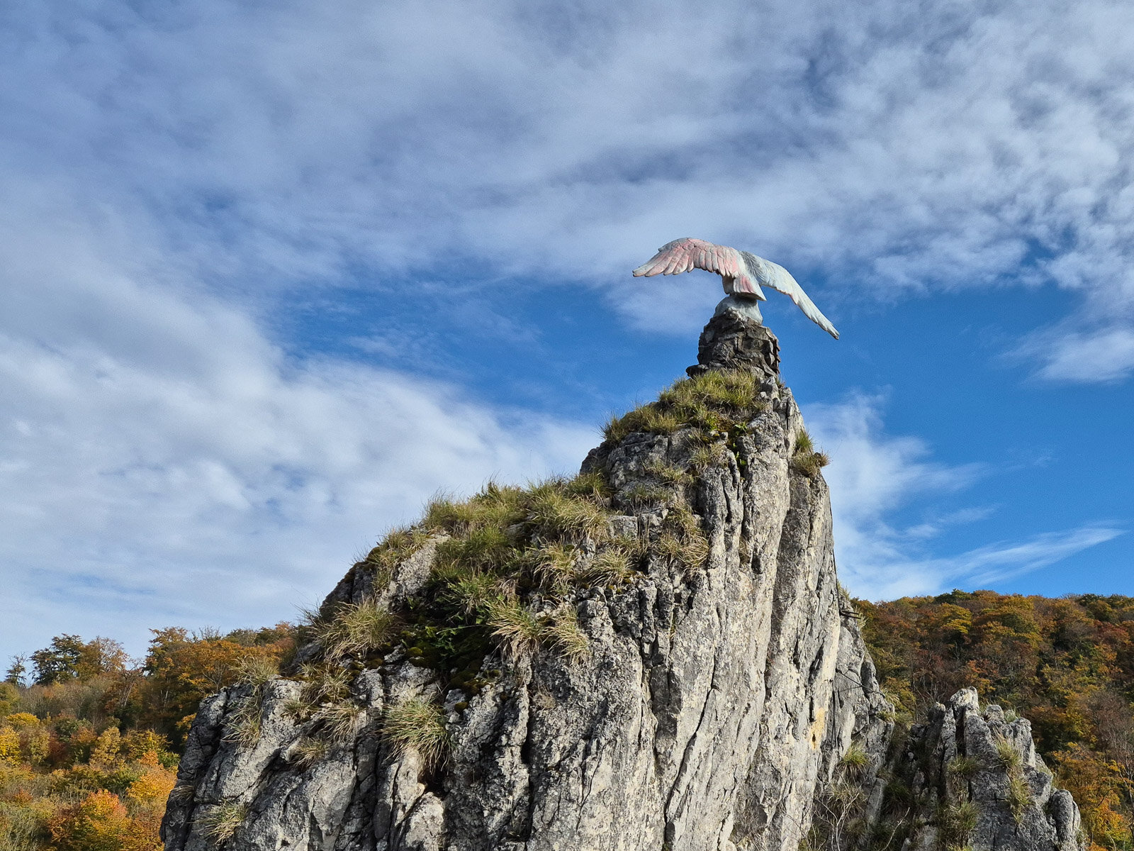 Der Bronzene Adler auf dem Hübichenstein