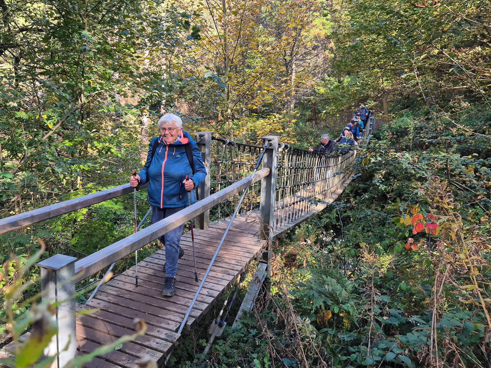 Die 18 Meter Lange Hängebrücke – Ein Highlight der Tour