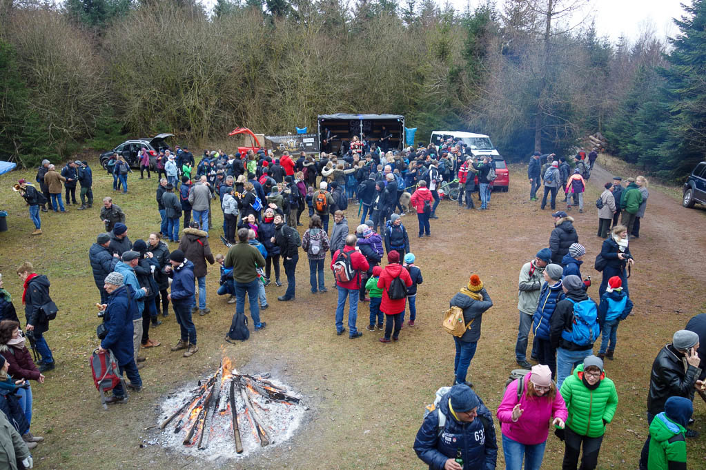 Die Band Green Machine sorgt für gute Stimmung