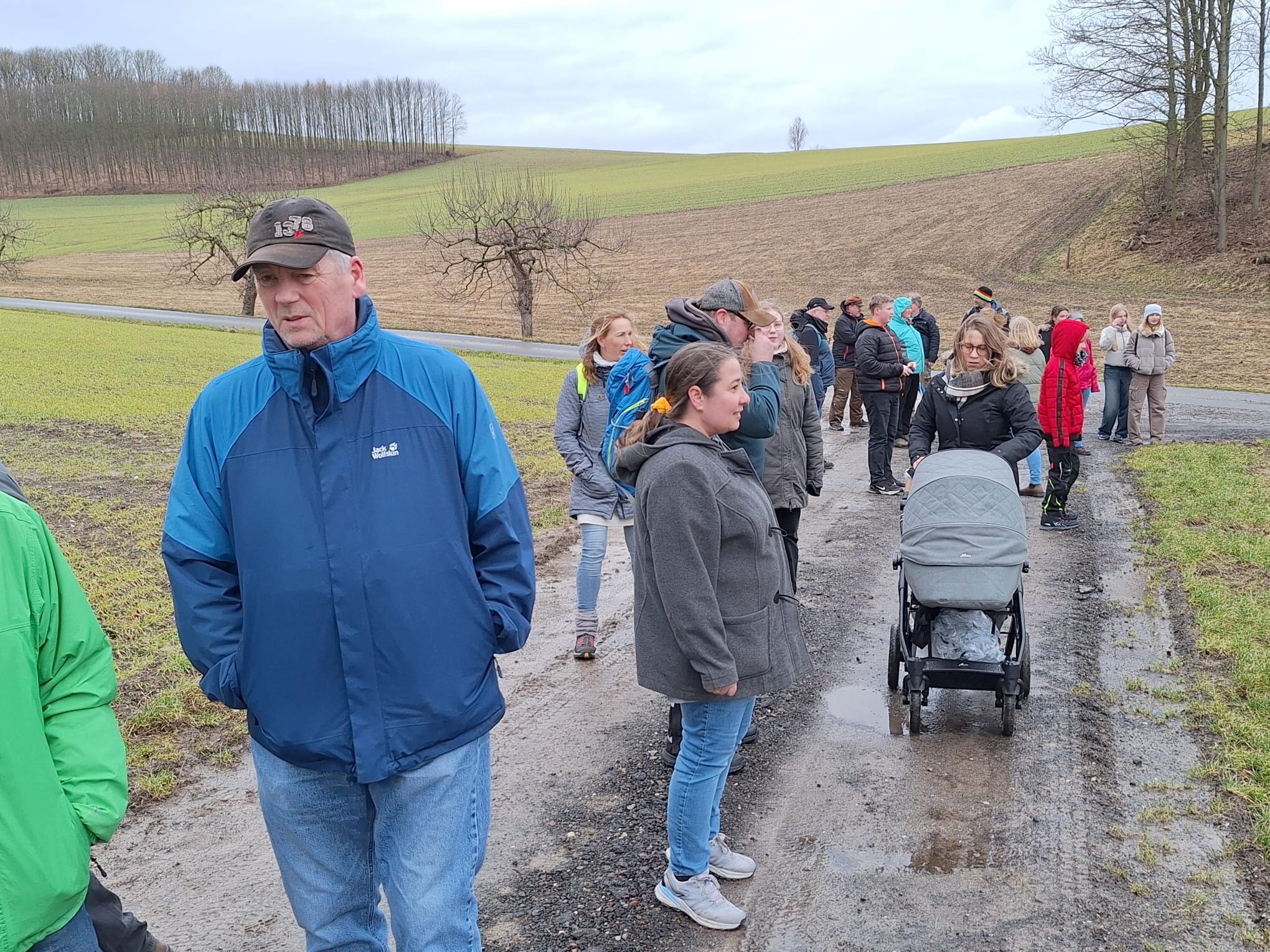 Die Wege waren auch für Kinderwagen tauglich