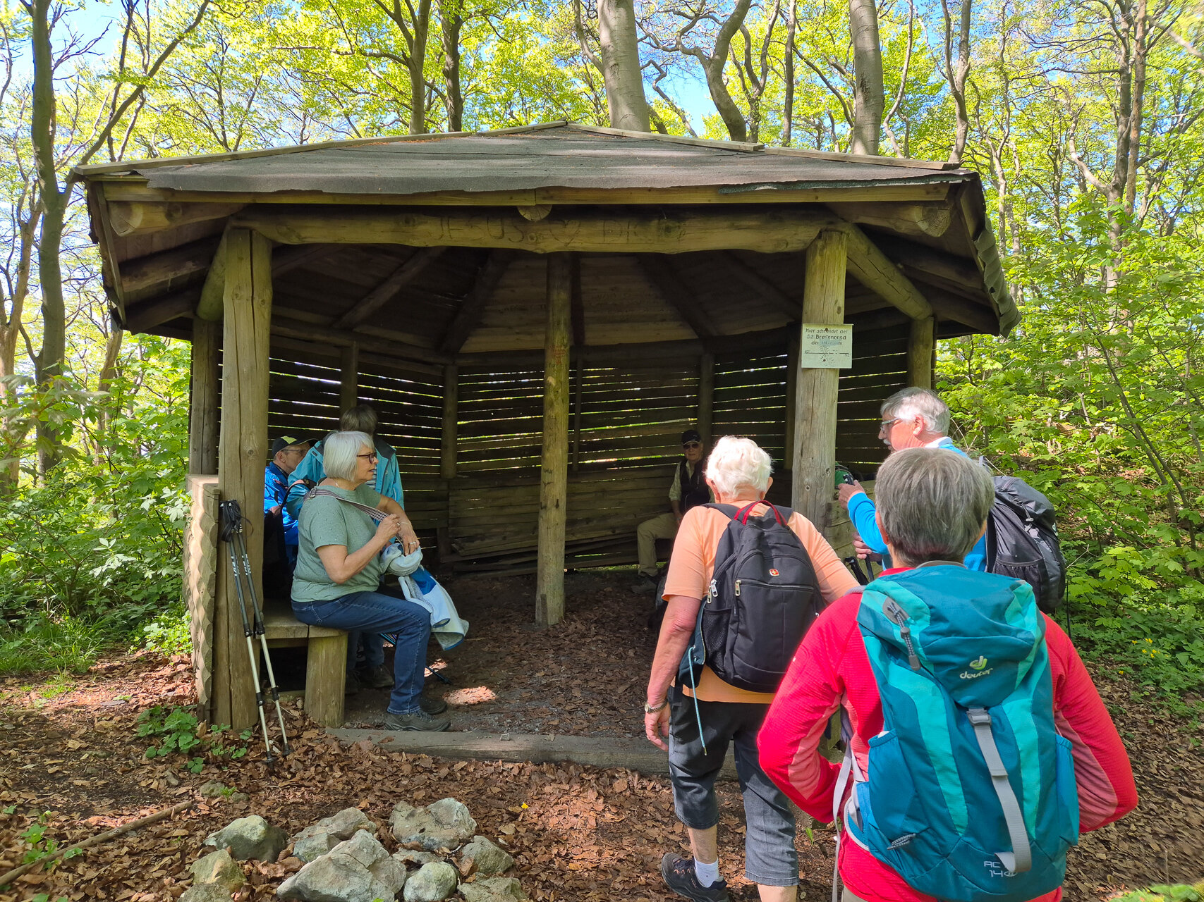 Eine Hütte auf dem Ithkamm