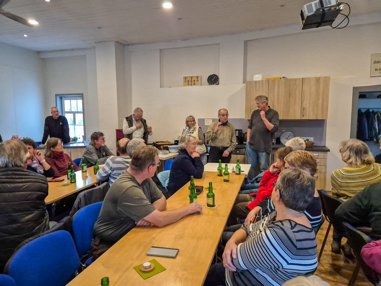 Gemütlicher Abschluss im Hilstreff