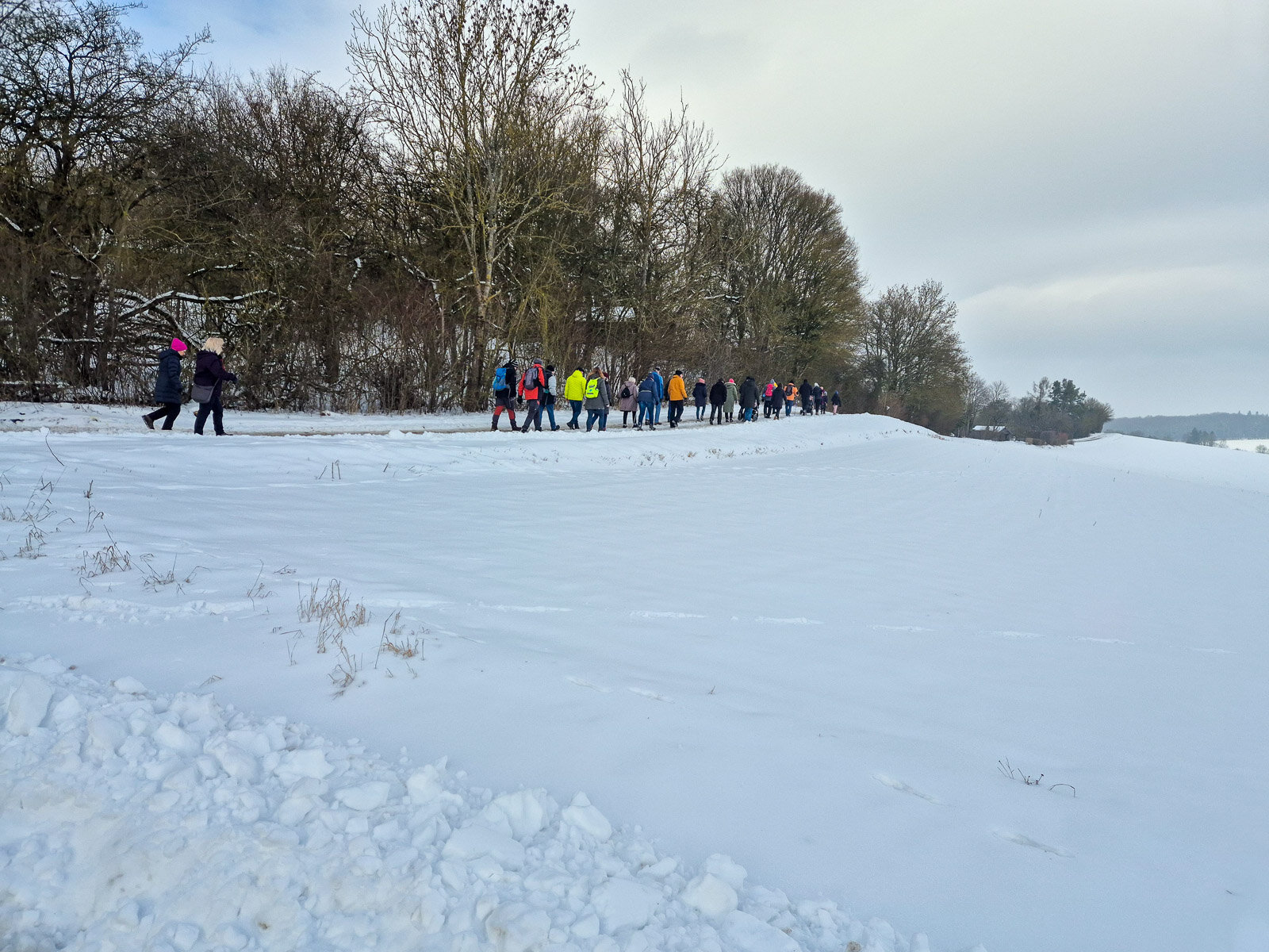 Gemeinsam entlang des Meeser Berges