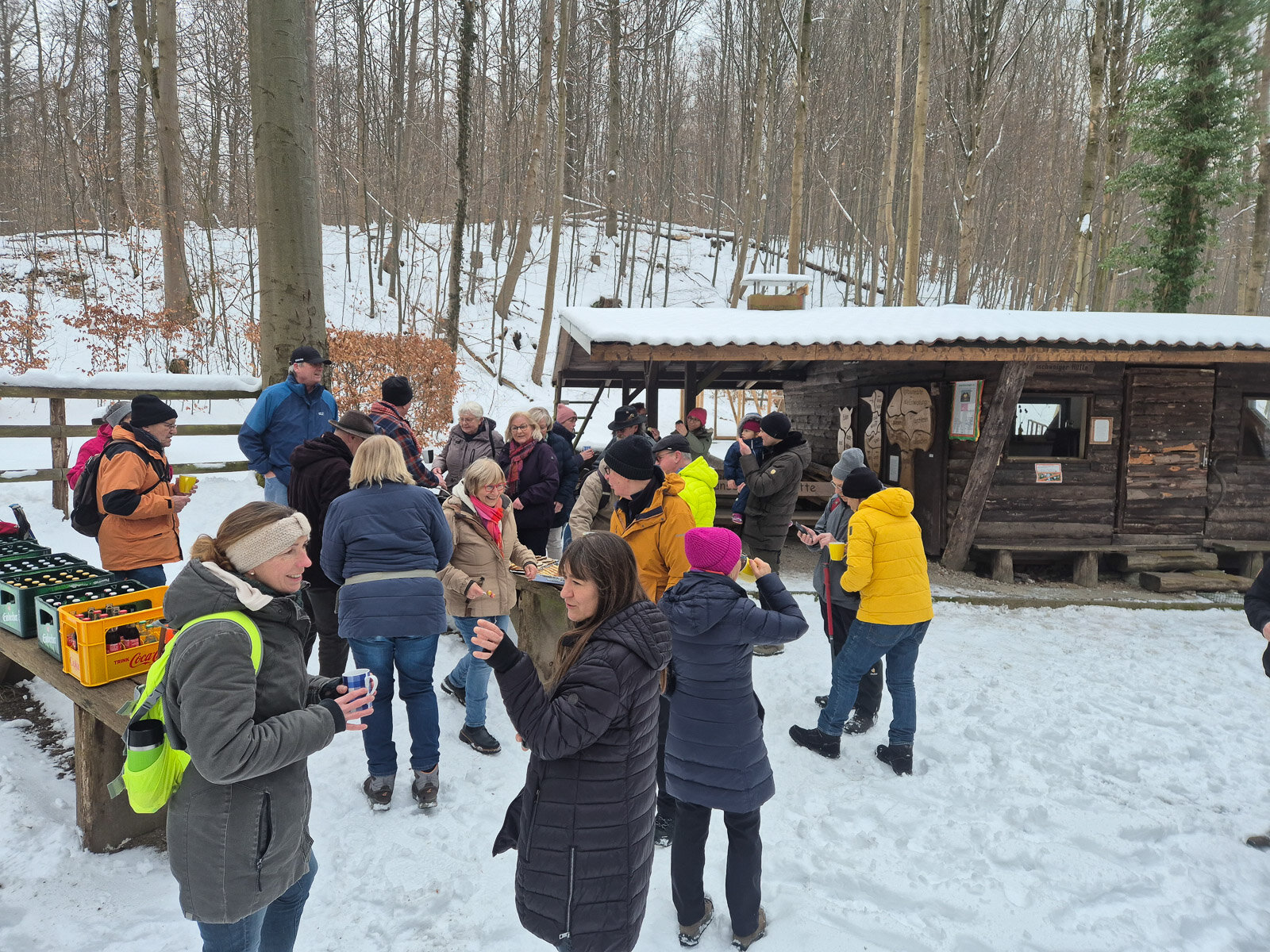 Gemeinschaft an der Braunschweiger Hütte