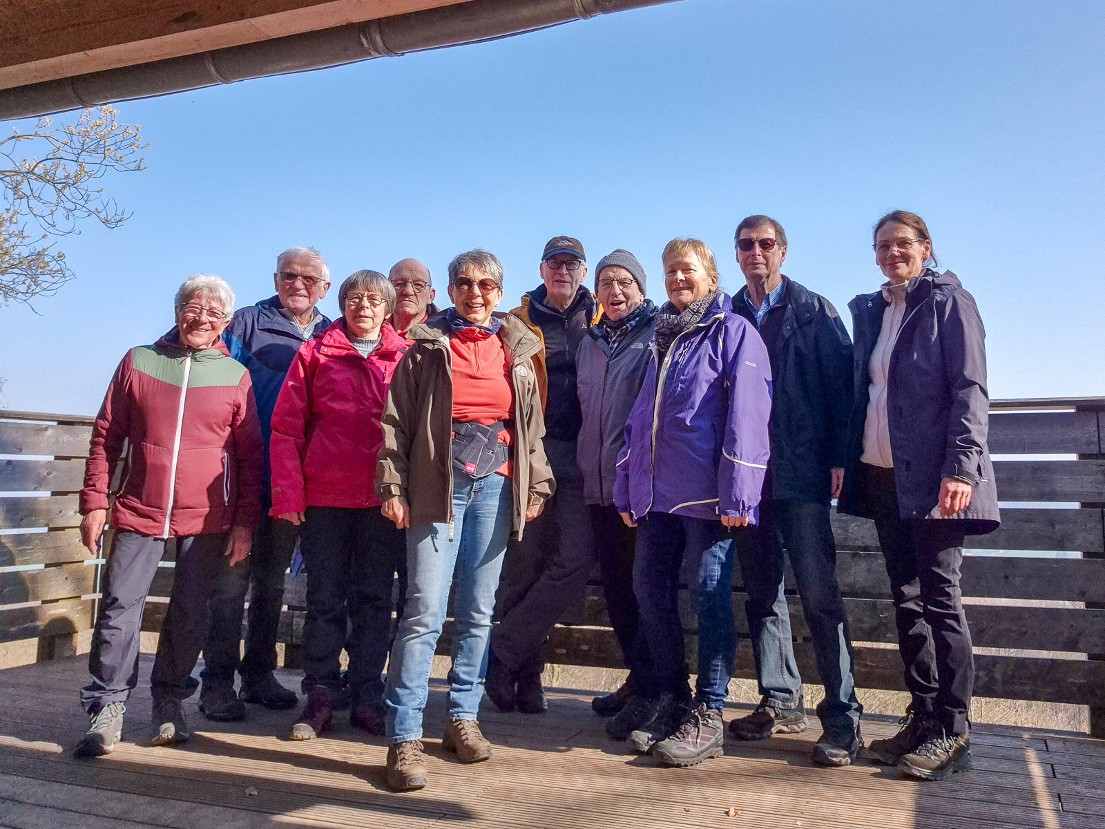 Gruppenfoto im Leinebergland-Balkon