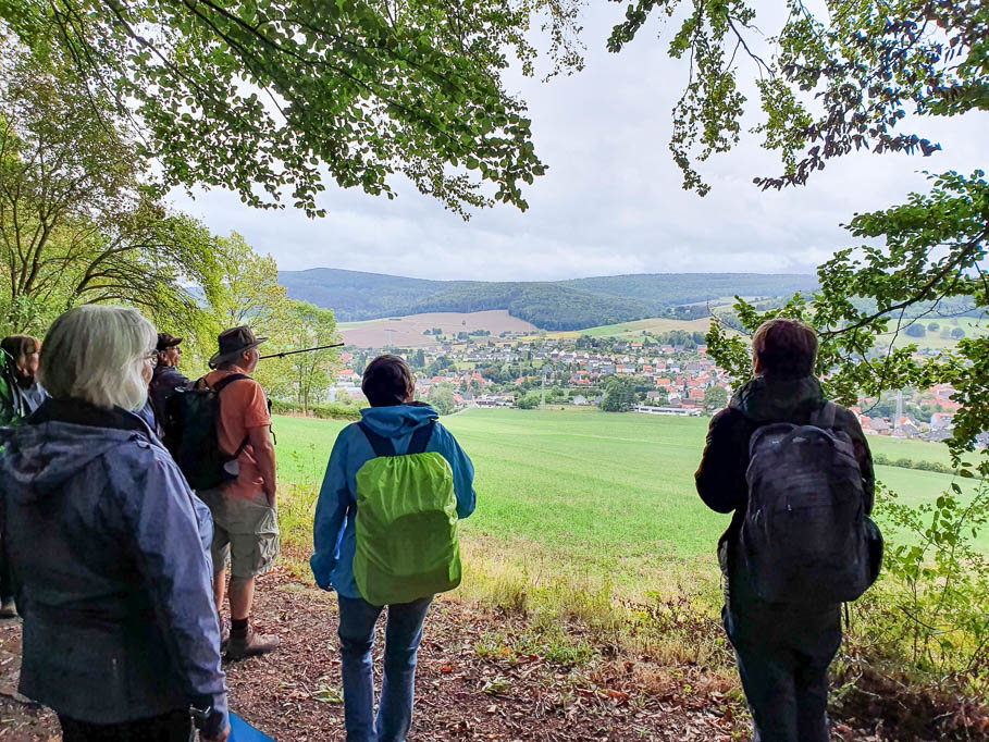 Herrlicher Blick auf Delligsen und die Hilsmulde