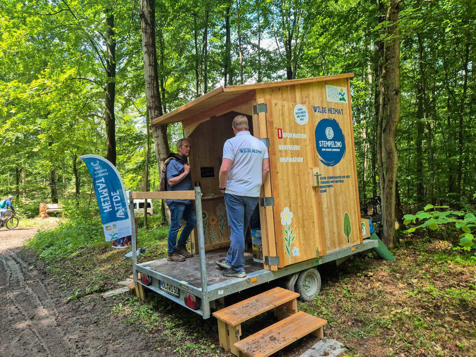 Infostand der Solling-Vogler-Region