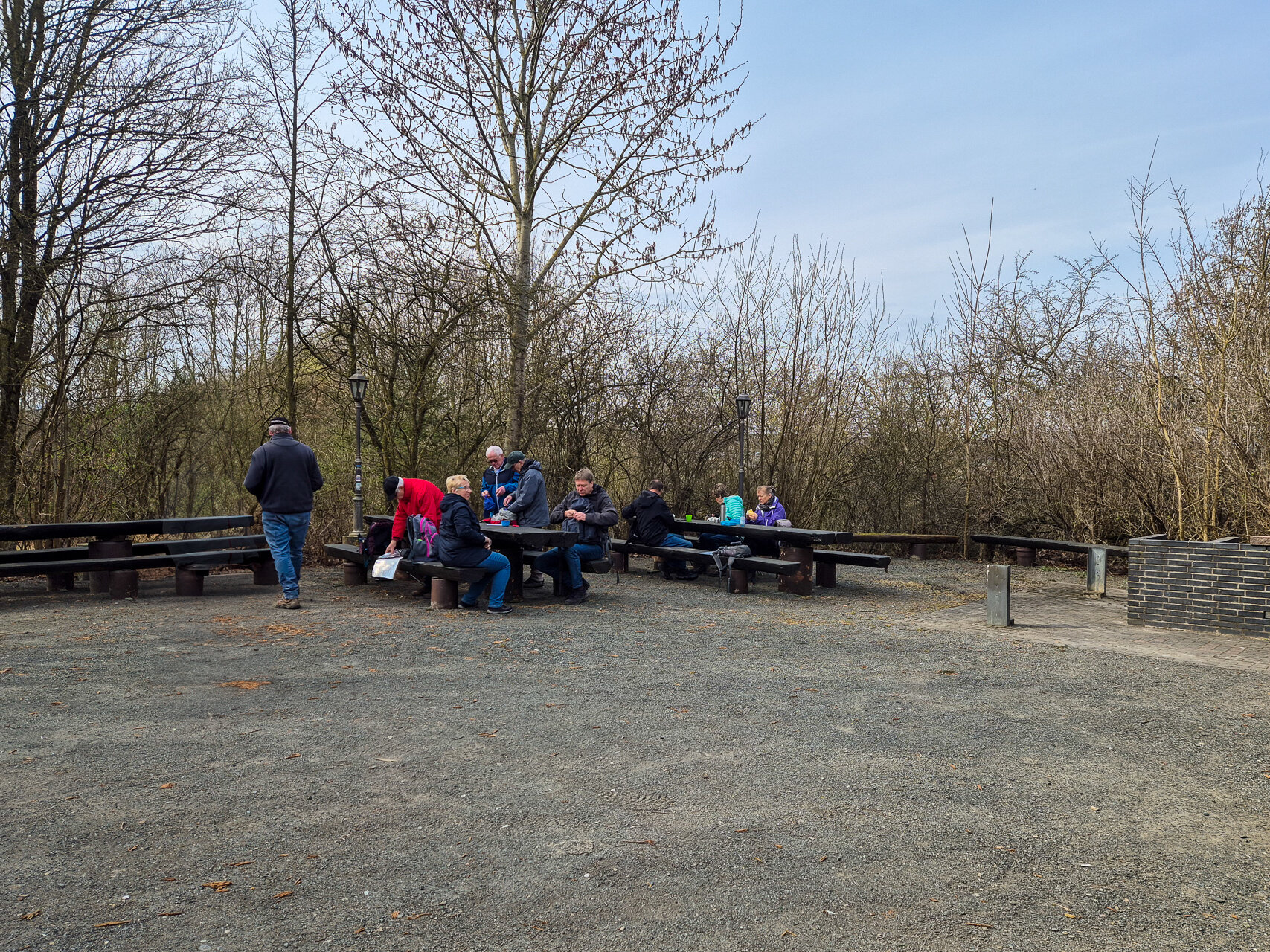 Rast an der Sehlemer Hütte