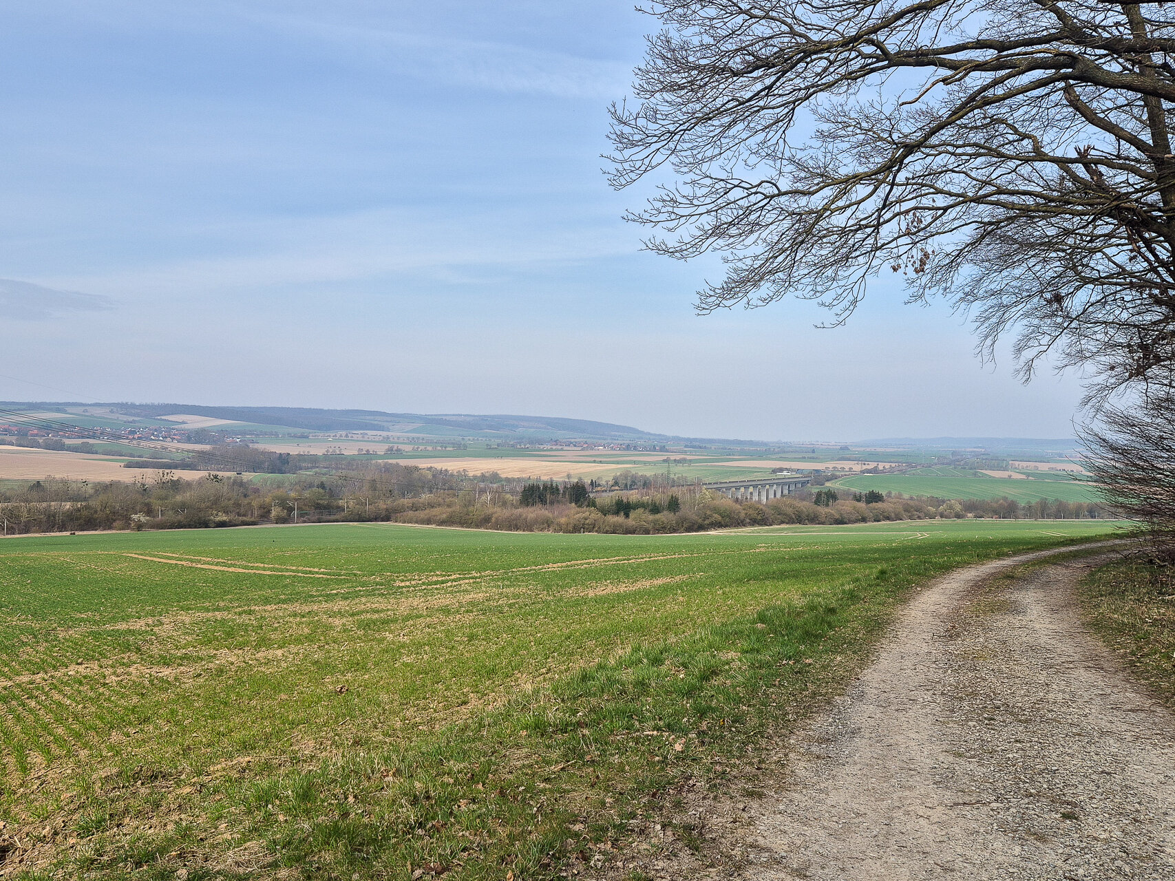 Schöne Aussicht aufs Umland