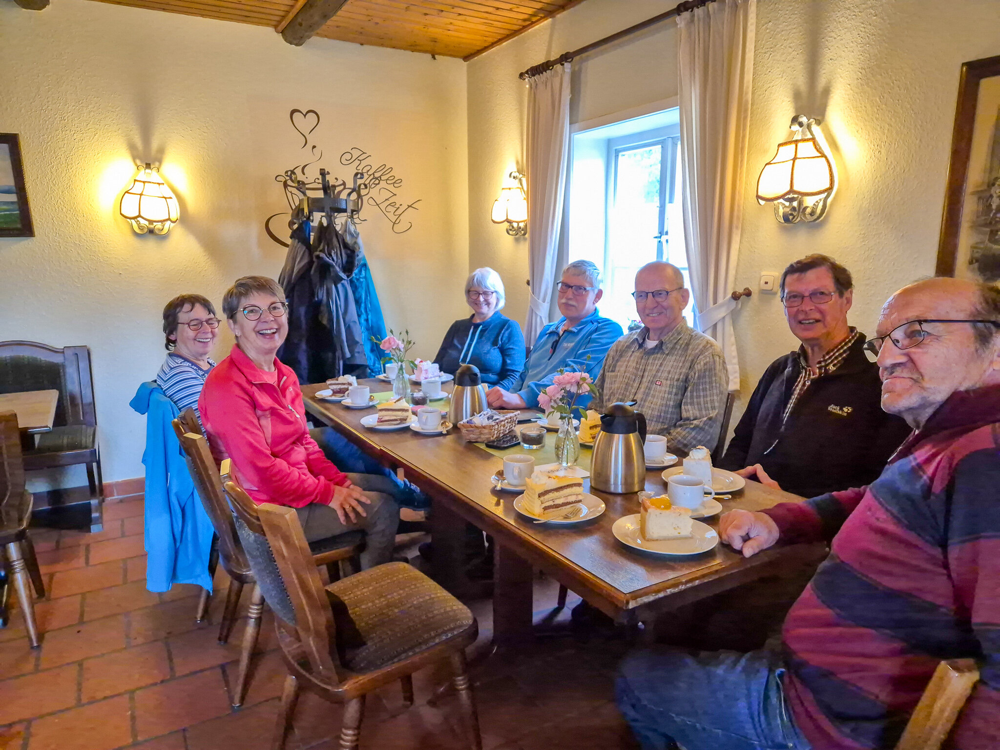 Schöner Abschluss im Museumscafè