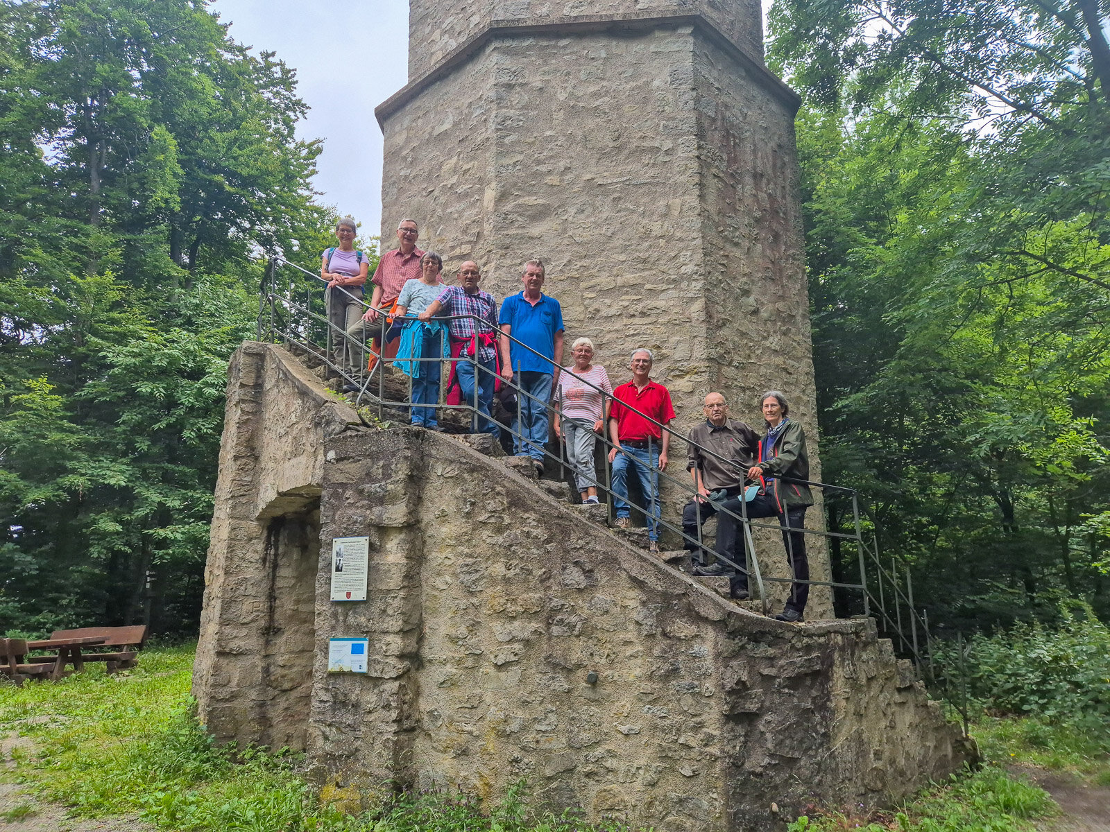 Treppenfoto am Lönsturm