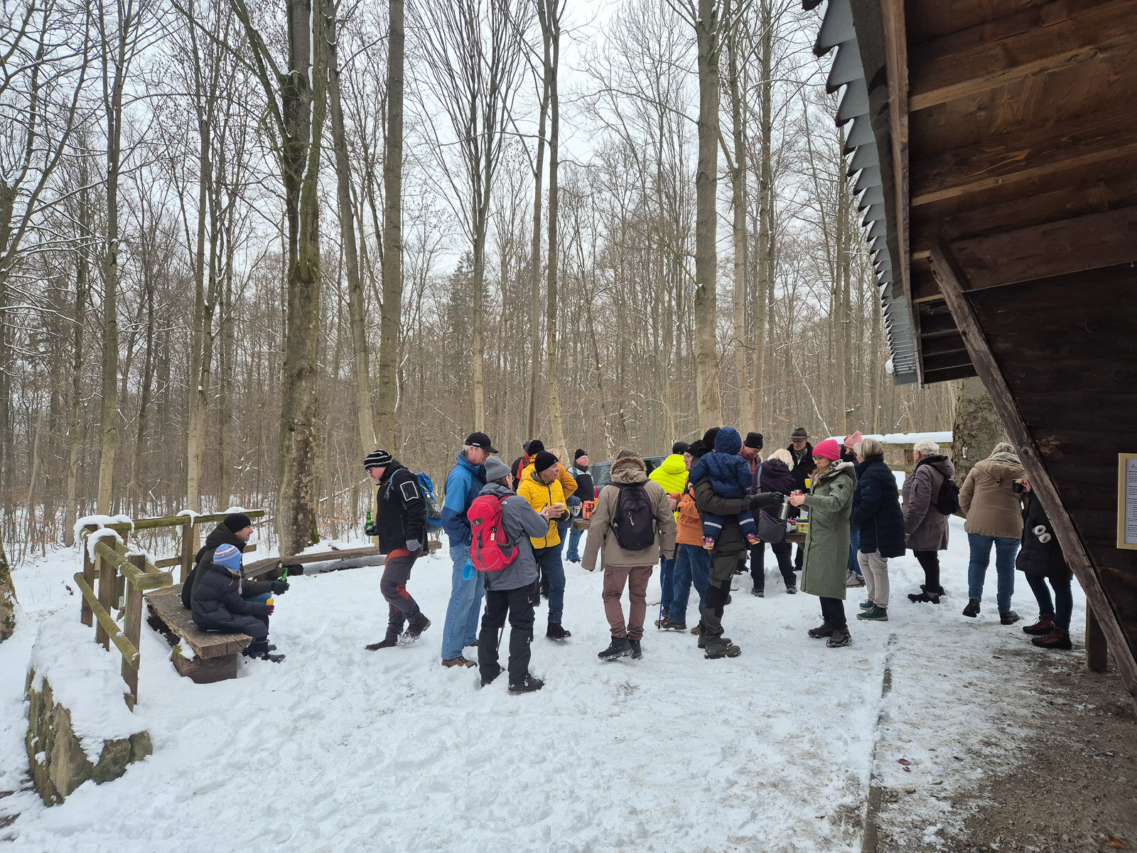 Verpflegungsstation an der Braunschweiger Hütte