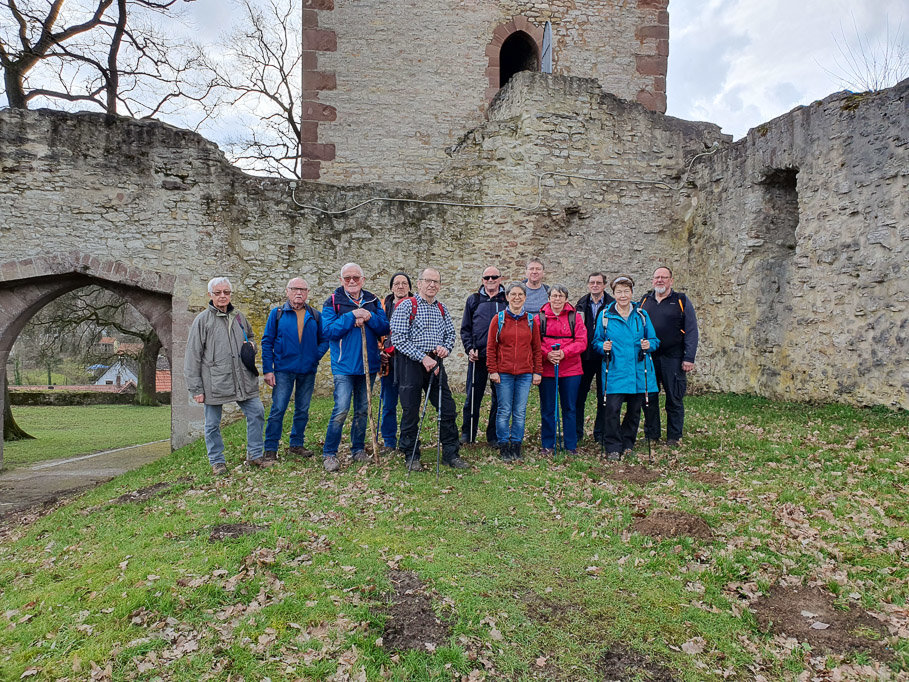 Vor der Greener Burg