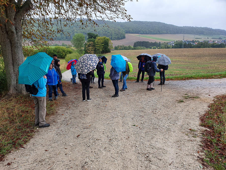 Wegen Starken Regen wird die Tour abgebrochen