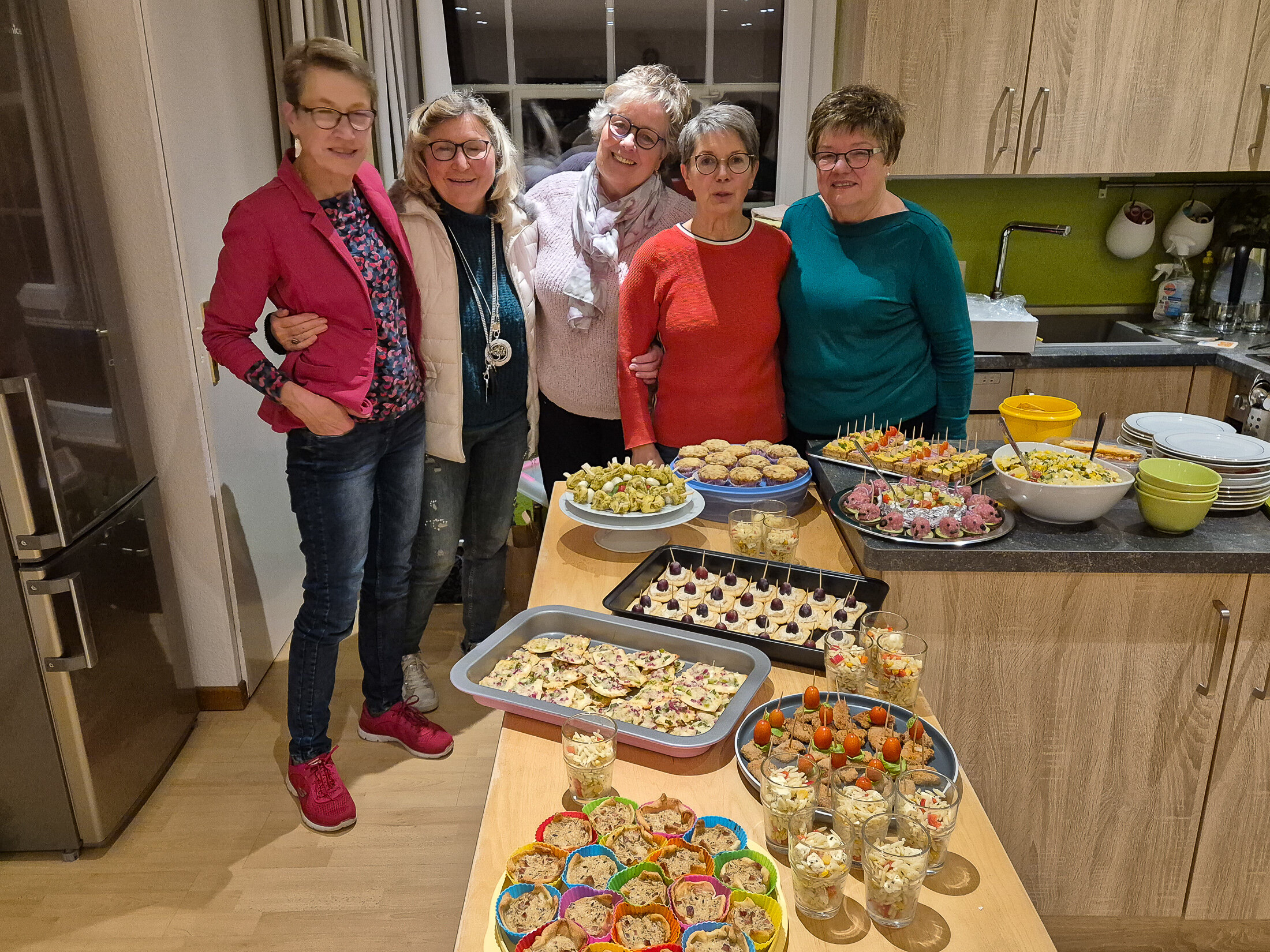Ü-50 Frauen sorgten für ein leckeres Buffet