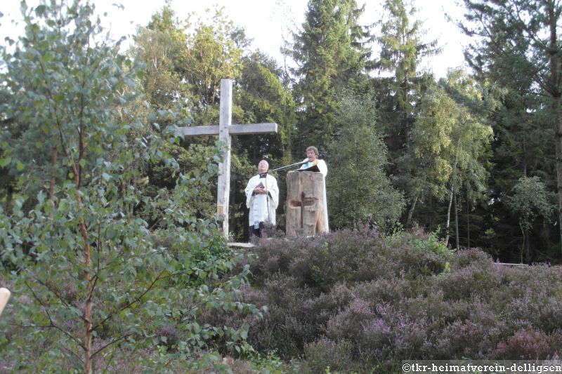 29.08.2014: Einweihung des Barbarakreuz