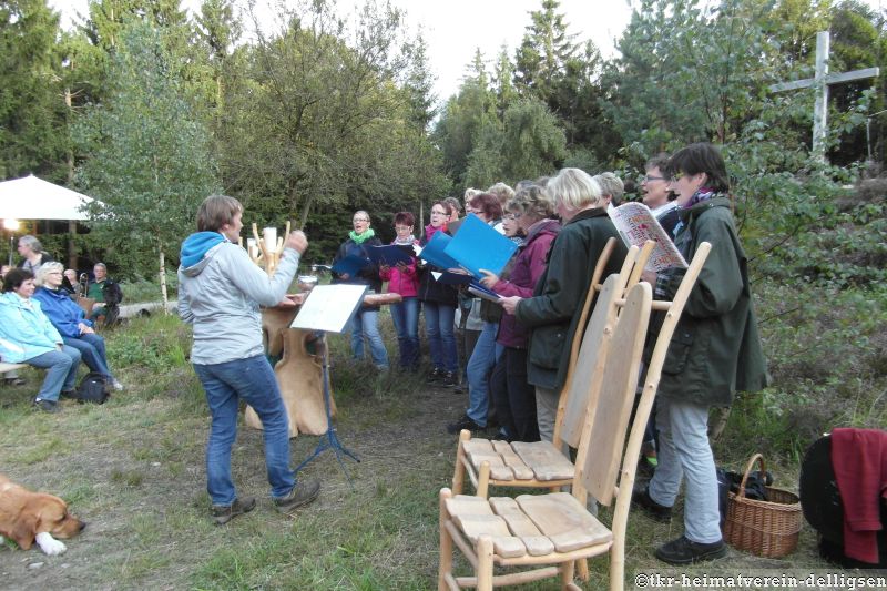 29.08.2014: Einweihung des Barbarakreuz