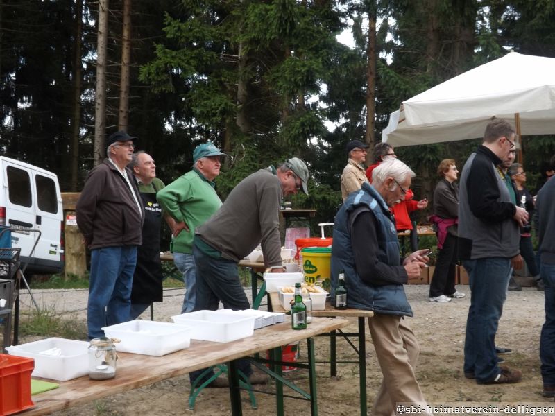 29.08.2014: Einweihung des Barbarakreuz