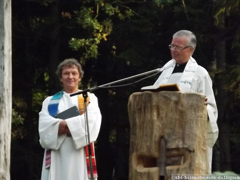 29.08.2014: Einweihung des Barbarakreuz