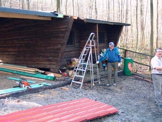 22.04.2006: Arbeitseinsatz/Umbau Braunschweiger Halle
