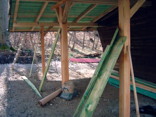 22.04.2006: Arbeitseinsatz/Umbau Braunschweiger Halle