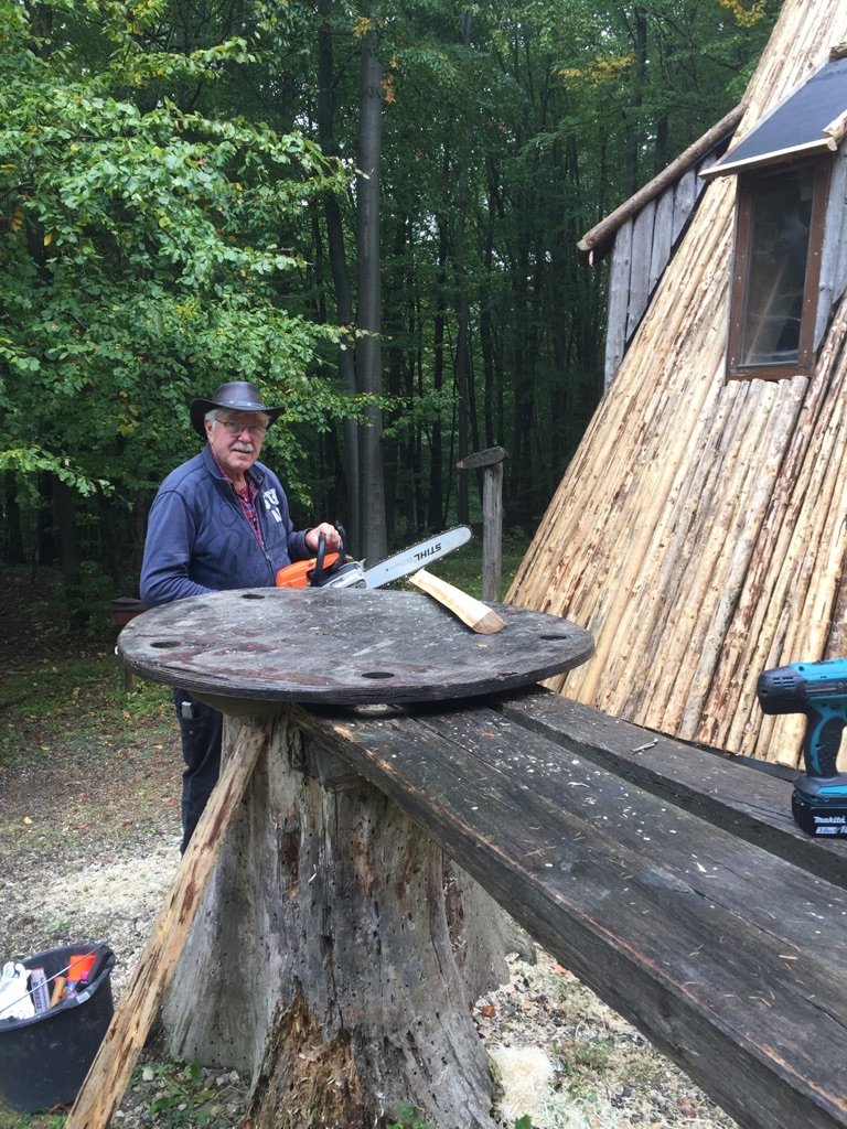 Sept.-Nov. 2021: Renovierung Köhlerhütte