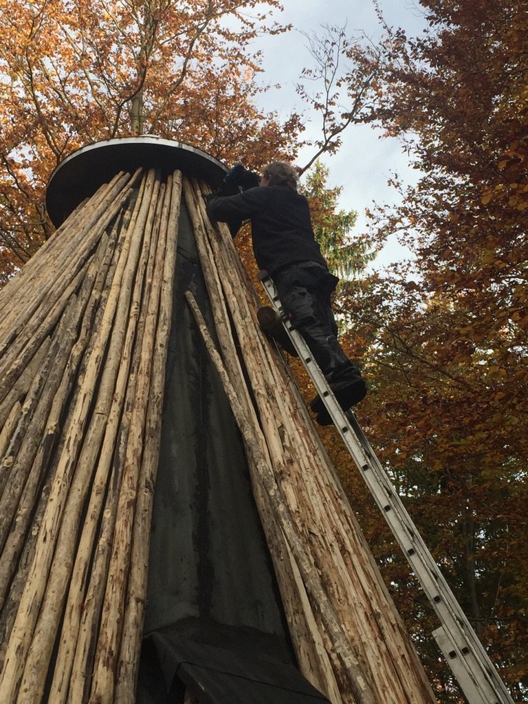 Sept.-Nov. 2021: Renovierung Köhlerhütte