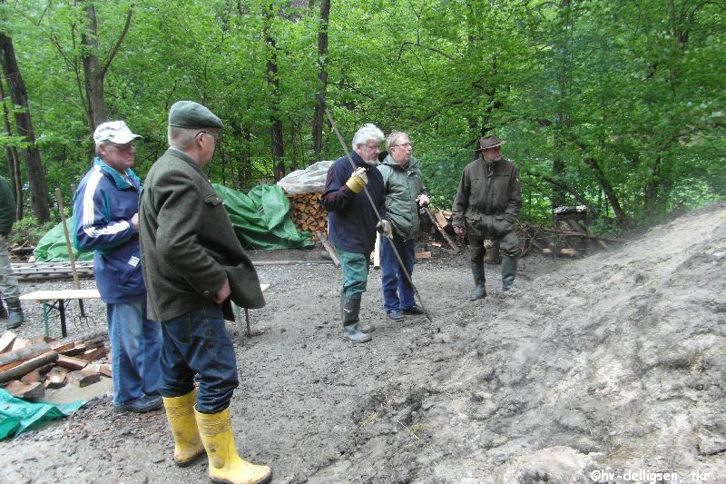 05./06. 2013: Der Meiler kohlt