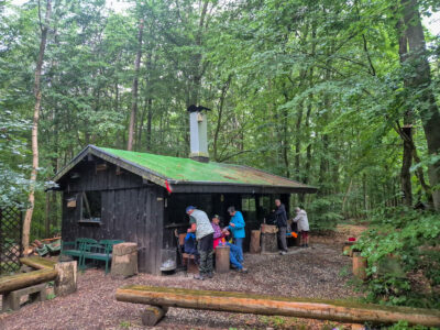 10. Die Reuberger Hütte – Unser Rastplatz