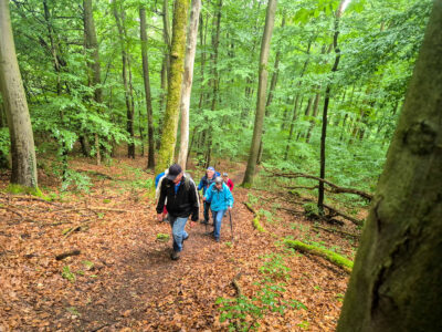 13. Steiler Anstieg zu den Gerzer Klippen