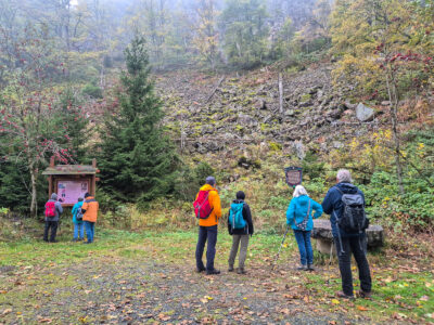 Am Goetheplatz auf den Spuren des Naturforschers.