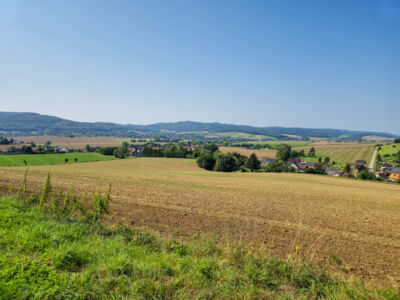 Ausblick auf Holzen und Umgebung