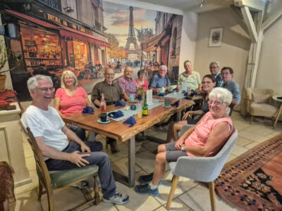 Gemütlicher Abschluss im Cafe Panaché