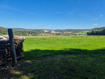 Ausblick von der Horsthütte