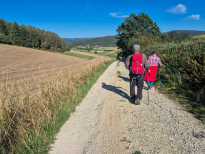 Delligsen kommt  auf dem Heimweg in Sicht
