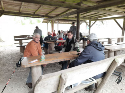 Abschluss am Grillplatz Hube