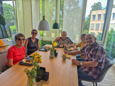 Abschluss im Café Lindenblatt