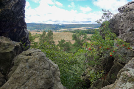 Ausblick in den Harz